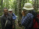 Récoltes sur le terrain. - Photo : Martine Lapointe
