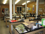 Le laboratoire. - Photo : Stéphane Leclerc